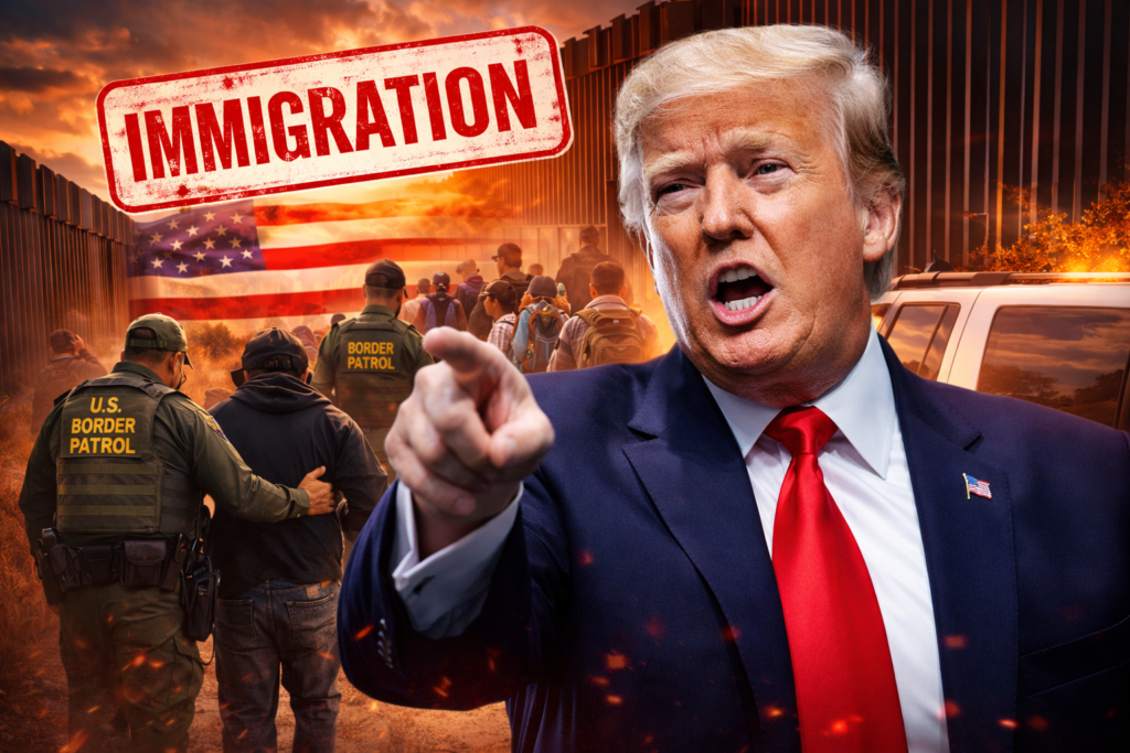 Donald Trump Escalates Immigration Rhetoric, Promising Sweeping Border and Policy Overhaul If Re-Elected