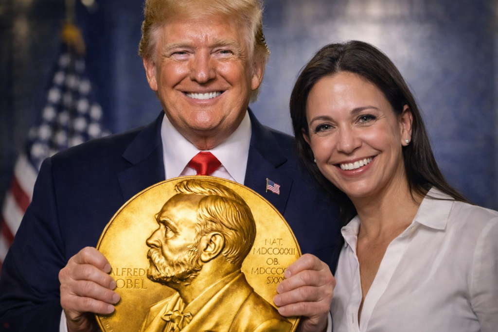 Trump Finally Gets a Nobel Prize?! What Really Happened With María Corina Machado’s Medal